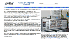 Desktop Screenshot of glennsmuseum.com