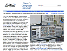 Tablet Screenshot of glennsmuseum.com